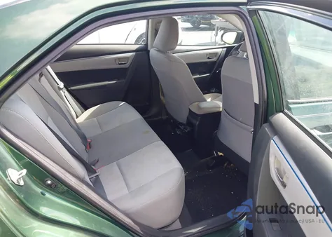 2015 Toyota Corolla Le z USA, uszkodzony, nr VIN 2T1BURHE8FC464122